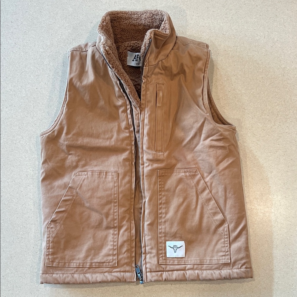 Youth Sherpa-Lined Vest